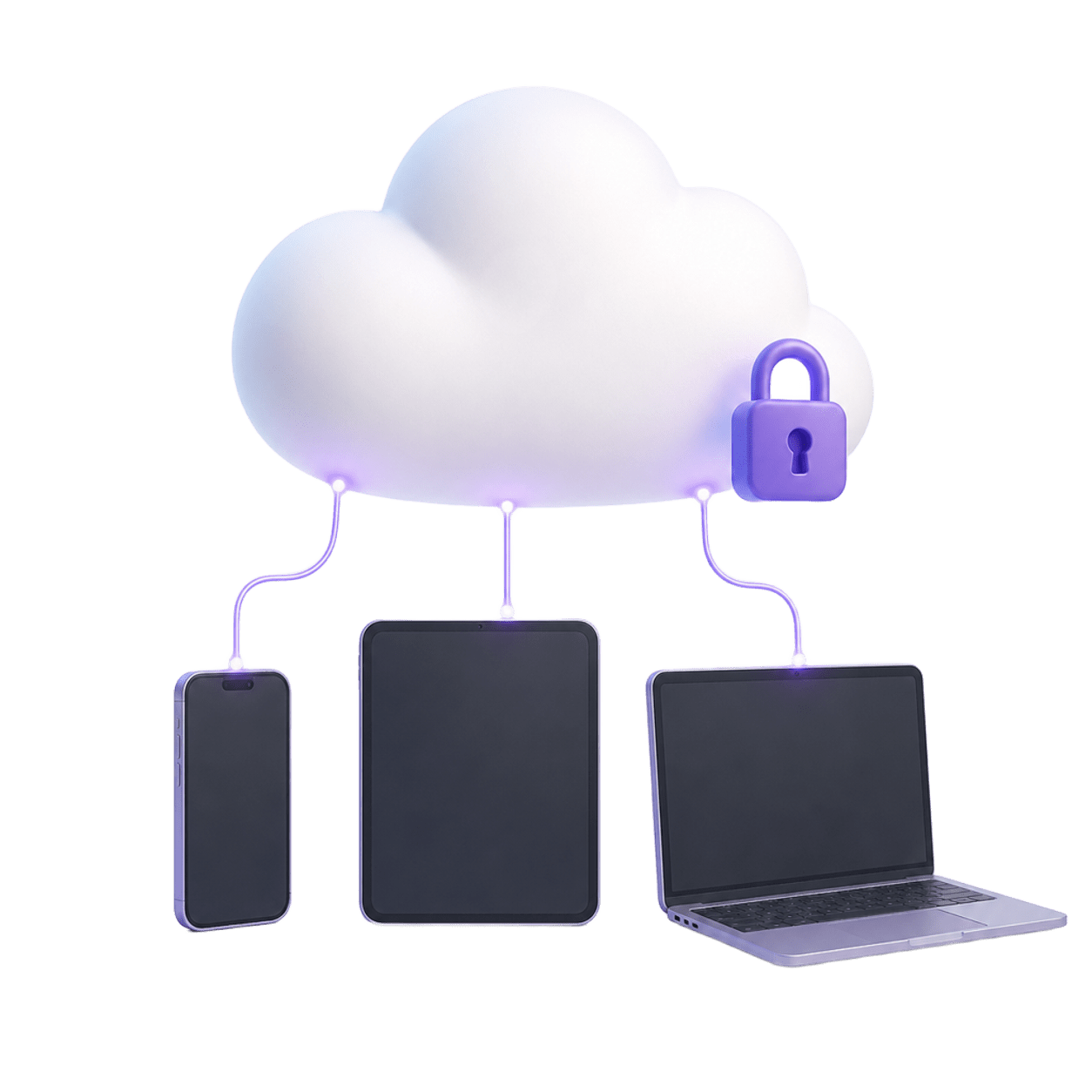 iCloud sync illustration